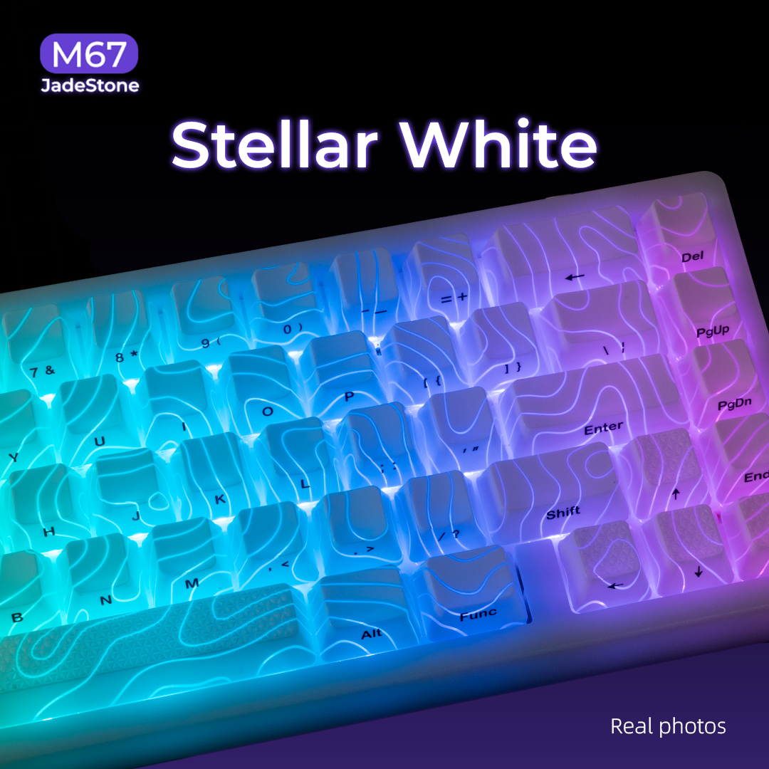 XVX M67 Mechanical Keyboard — Compact Tri-Mode, Hot-Swap