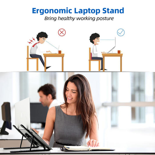 Foldable Travel Laptop Stand — Portable, Ultra-Slim