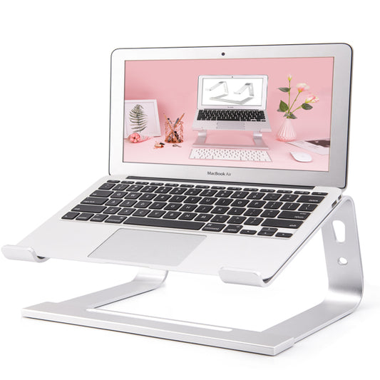 Aluminum Laptop Stand — Ergonomic Riser for 11–17in Laptops